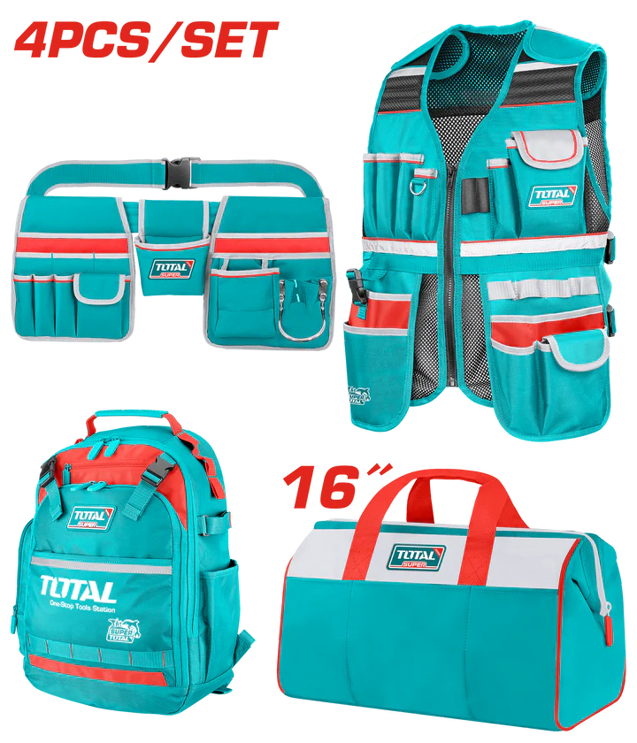 Total 4 Pcs Tool Bag Set Promo Price Subject To Change Without Notice Professional TOS230912
