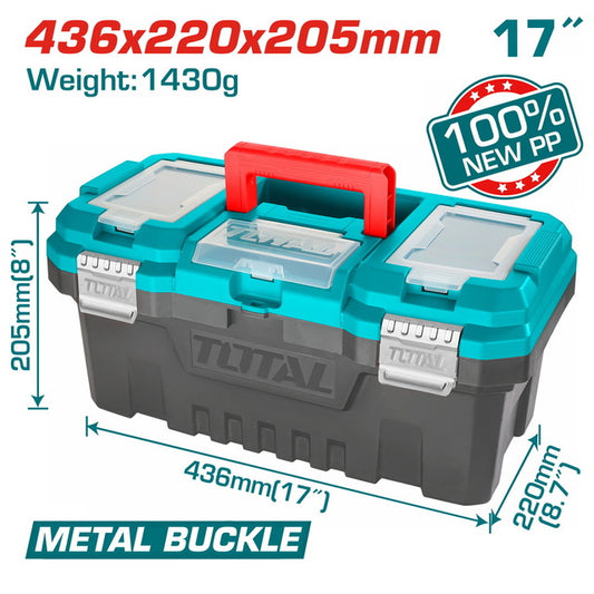Total Cordless 4V Screwdriver + Tool Box Combo Deal RCP-4VSD+TB