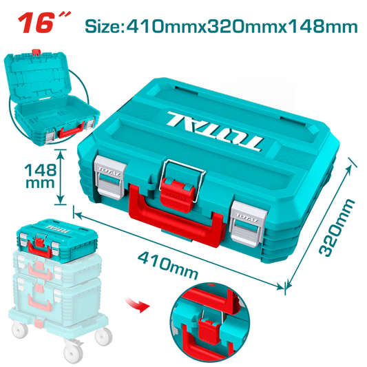 Total 4-Piece Tool Box Combo (Including Rolling Board)