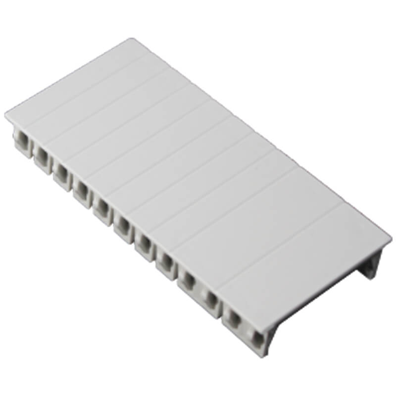 VETi 6-Way DB Blanking Plate | Modular Snap-Off Filler | Distribution Board Accessory
