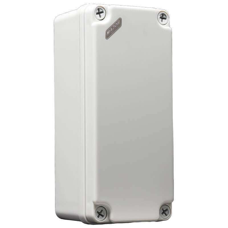 IP67 Weatherproof Polycarbonate Rectangular Enclosure 180x80x70mm - High-Impact Industrial Box