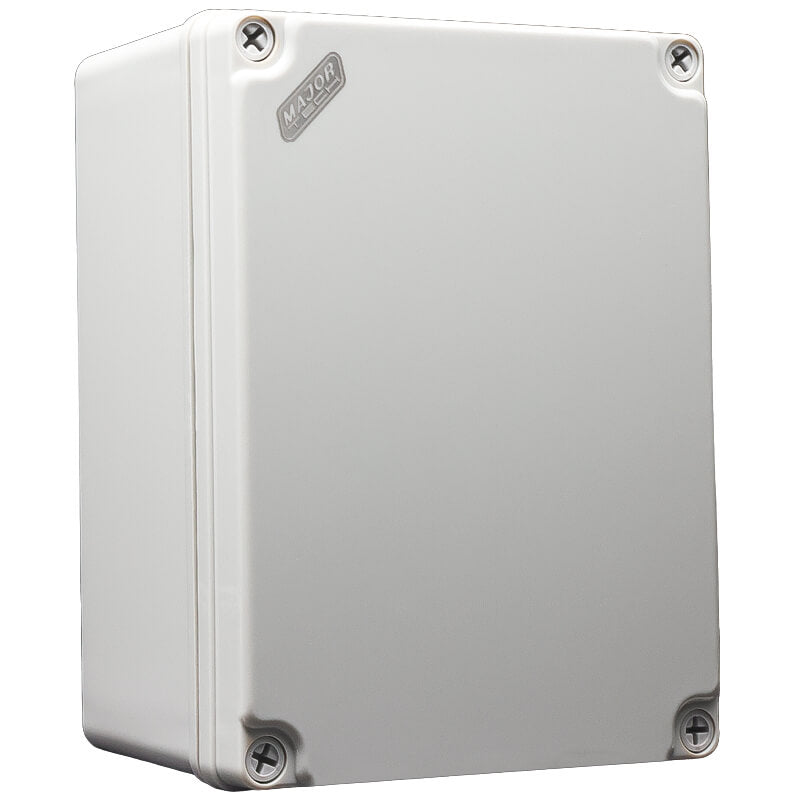 IP67 Weatherproof Polycarbonate Rectangular Enclosure 200x150x100mm - High-Impact Industrial Box