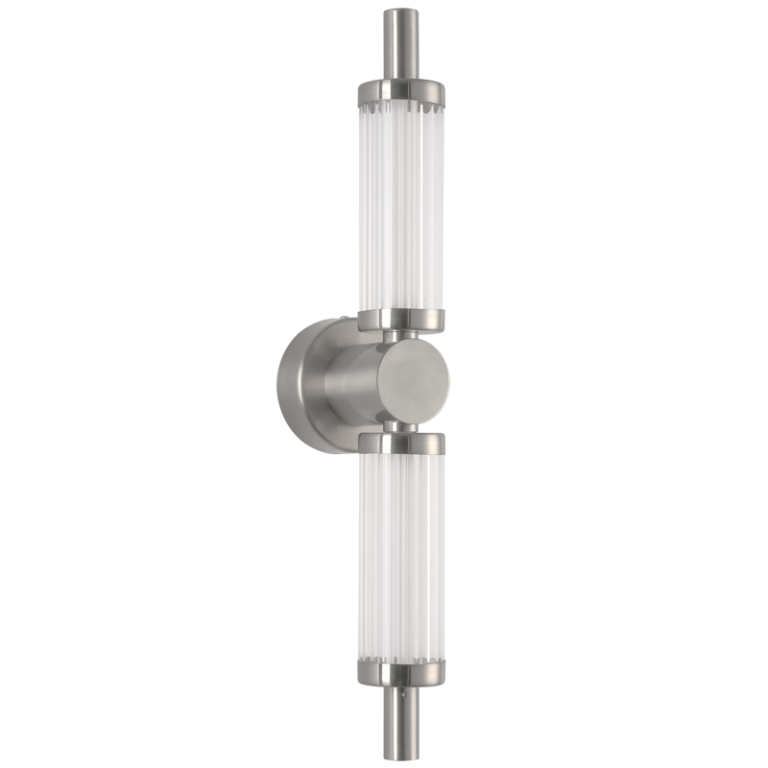 WB348 Bright Star SATIN 12W LED 3CCT ACRYLIC WALL LAMP