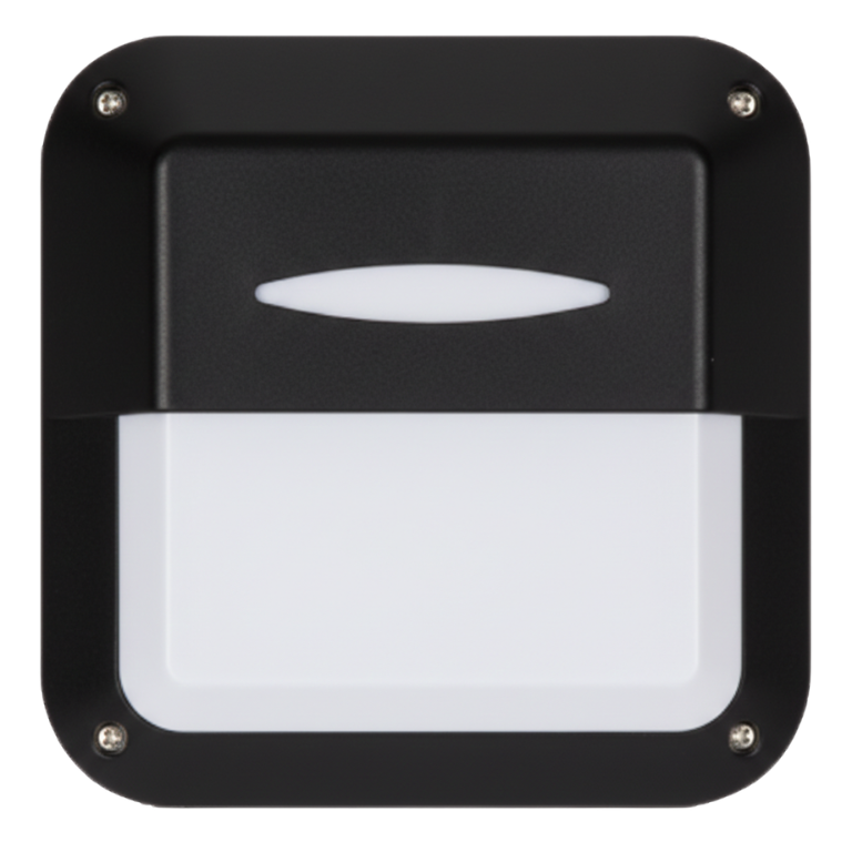 Bright Star BH121 BLACK SQUARE EYELID ABS PLASTIC POLY COVER IP44 1X40W ES