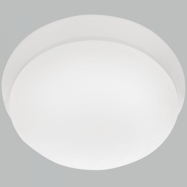 Bright Star Lighting CF017 SM WH Metal LED Ceiling Fitting with Polycarbonate Cover Bayonet Lock