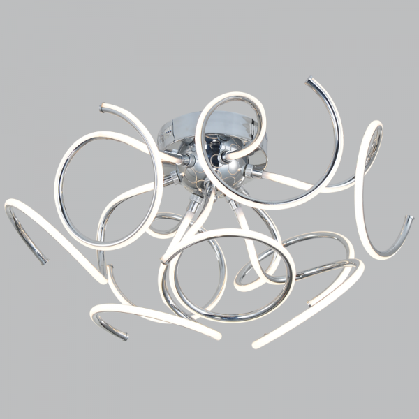 Bright Star Lighting CF161 LED Polished Chrome and PVC Ceiling
