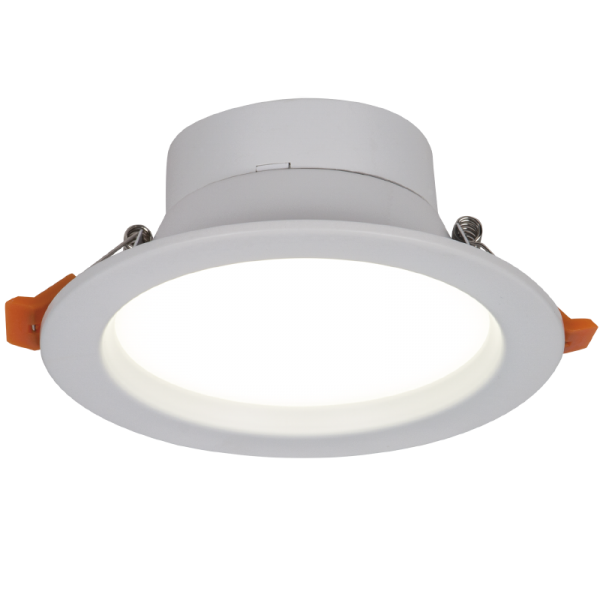 Bright Star DL056 WHITE 12W 120mm CUT OUT 4000K OPAL POLY COVER 960LM