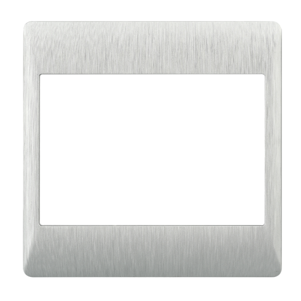 Bright Star ECP618 BRUSHED SIL 4 X 4 BRUSHED SILVER COVER