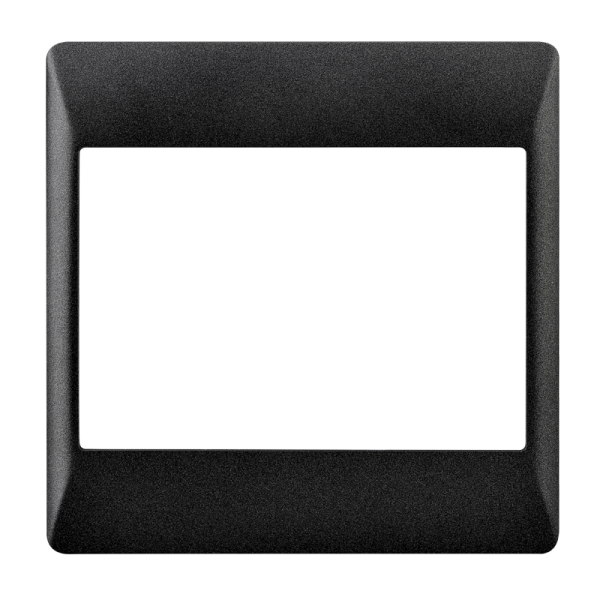 Bright Star ECP620 MATT BK 4 X 4 MATT BLACK COVER
