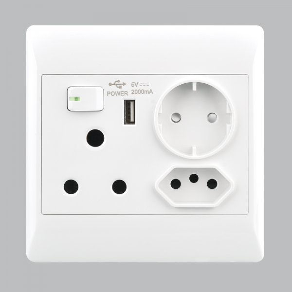 Bright Star EPL331 WHITE SHUKO 4 X 4 WITH USB