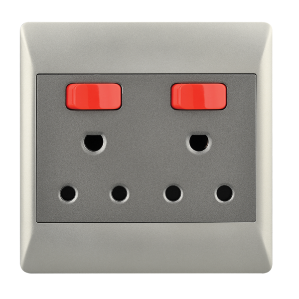 Bright Star EPL360 DUO 16 AMP DOUBLE DEDICATED PLUG 4 X 4 (5 per box)