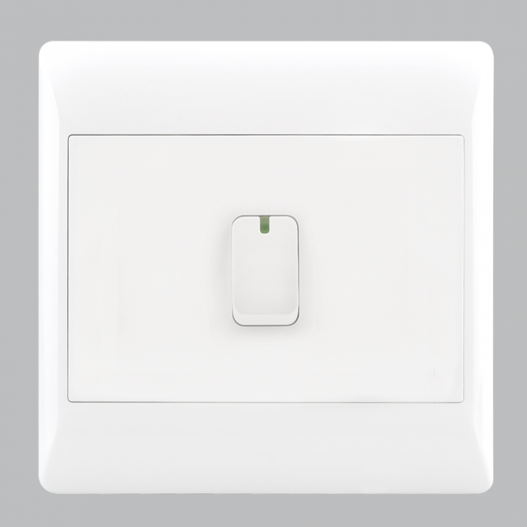 Bright Star ESW005 WHITE 1 LEVER SWITCH 4 X 4 ( per box)