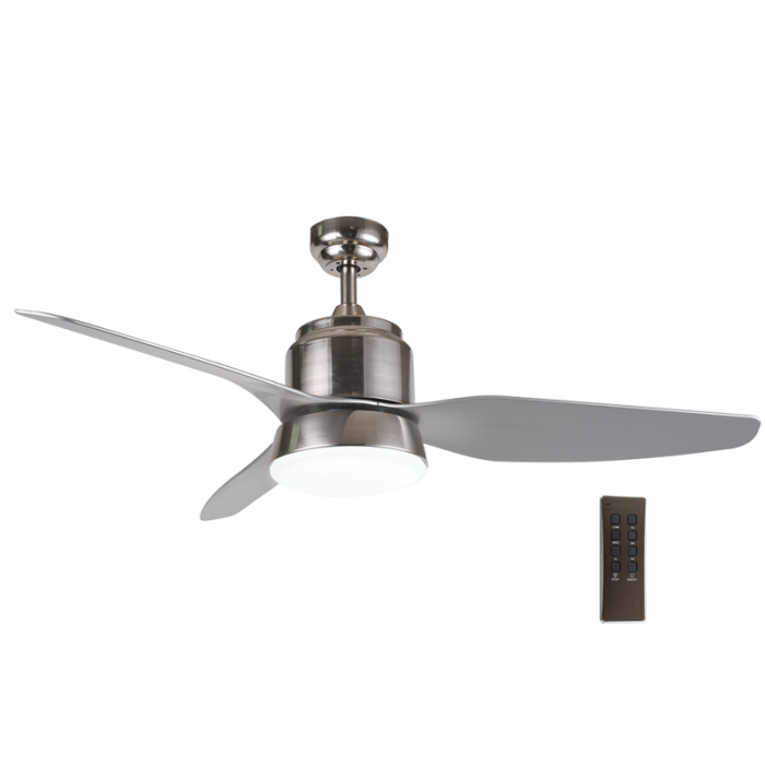 Bright Star FCF041 SATIN 30W COPPER COIL DC 3ABS BLADES REMOTE