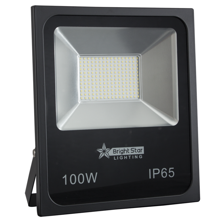 Bright Star FL045 BLACK 100 WATT LED FLOOD LIGHT - 8000LM 6000K