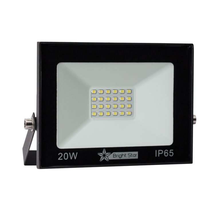 Bright Star FL071 BLACK 20W LED FLOOD IP65 6000K 1500 LUMEN