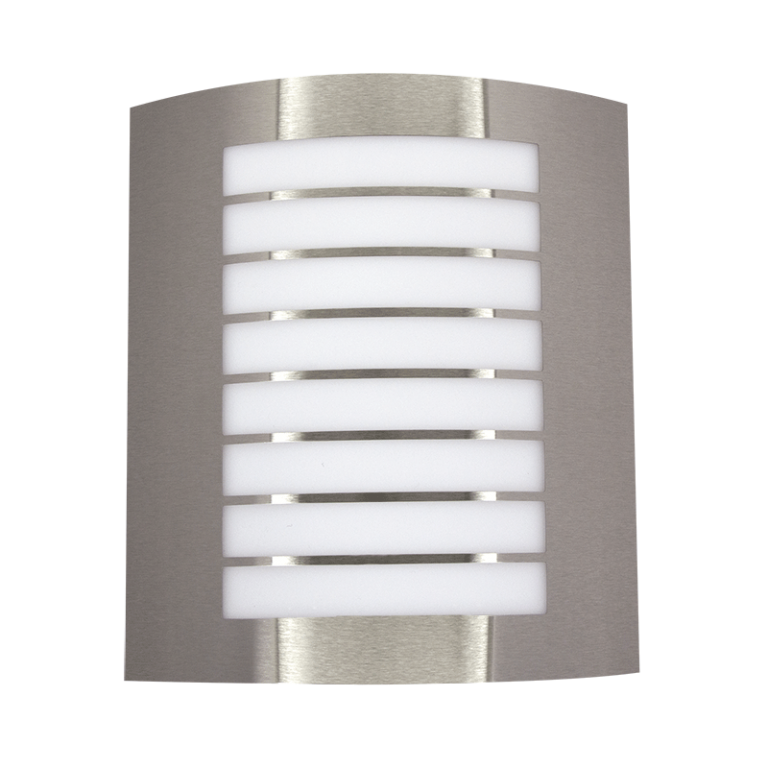 Bright Star L040 STAINLESS STAINLESS STEEL POLY COVER IP44 1X11W ES