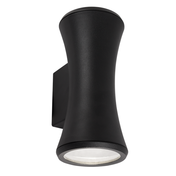 Bright Star L119 BLACK UP&DOWN ALU&CLEAR GLASS IP54 2X50W GU10