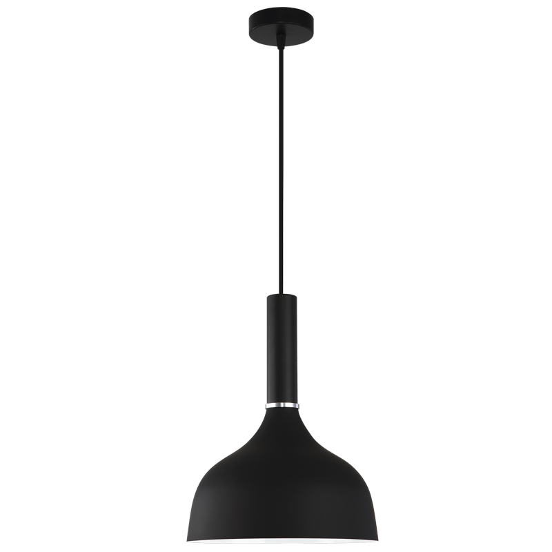PEN217 Bright Star BLACK METAL PENDANT 1X60W ES