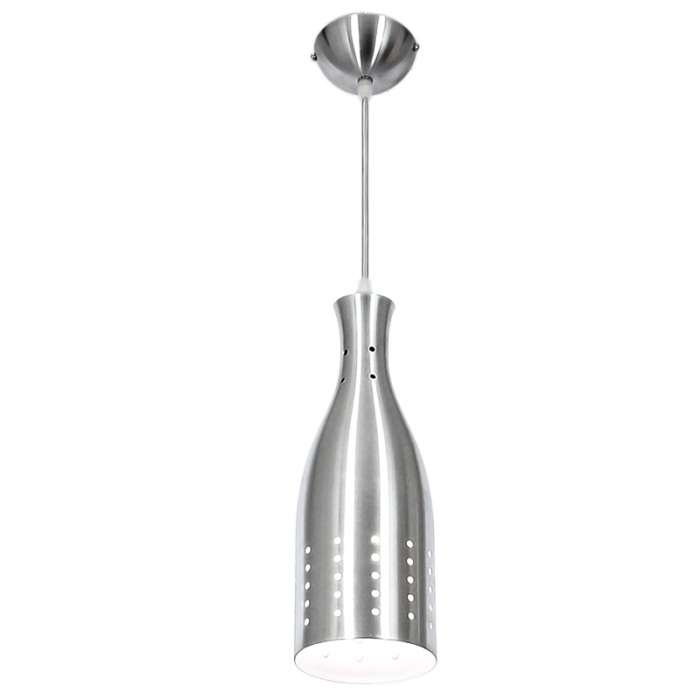PEN227/1 Bright Star ALUMINIUM PENDANT 1X60W ES