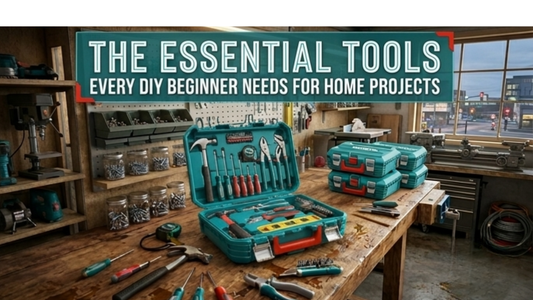 The Essential Tools Every DIY Beginner Needs for Home Projects
