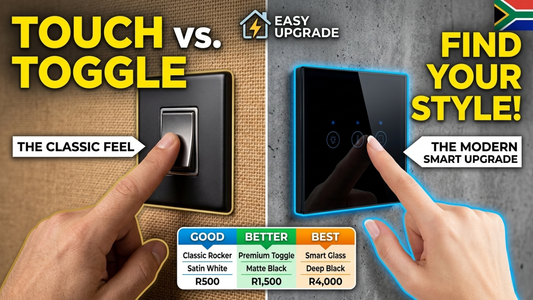 Touch vs. Toggle: Choosing the Right Switch for Your Home's Personality