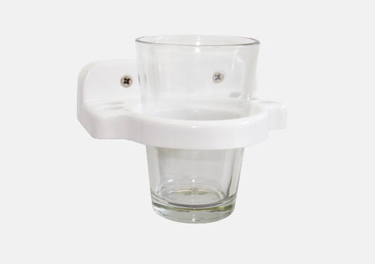 Toothbrush Tumbler Holder - 11-LCB-TTH0-WHT