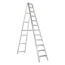 BADGER 12-Step BAH1012 Heavy Duty Aluminium Single Sided Ladder – 3.60m