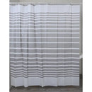 Grey Band Shower Curtain - 13-SHC-BAND-GRY