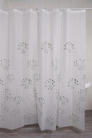 White Dandelion Shower Curtain - 13-SHC-DAND-WHT