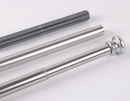 Silver Shower Curtain Rod Small (80 - 135Cm) - 13-SHR-SLV0-SML