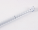 White Shower Curtain Rod Small (80 - 135Cm) - 13-SHR-WHT0-SML