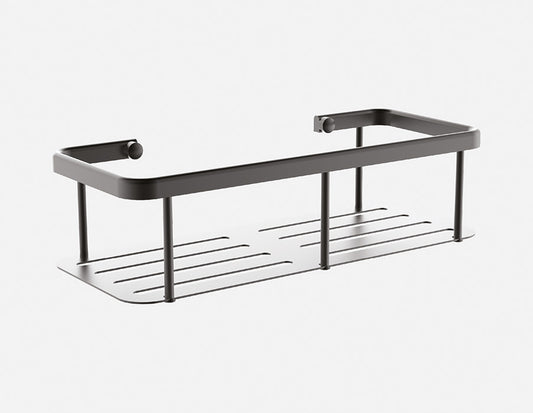 Square Shower Shelf - Black - 14-UNI-SQSS-BLK