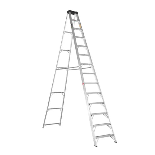 BADGER BAH1014 Full Aluminium 14-Step  Single Sided Ladder