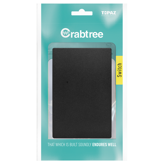 Crabtree Blank Cover 2x4 Complete | 15100/249P