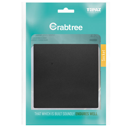 Crabtree Blank Cover 4x4 Complete | 15200/249P