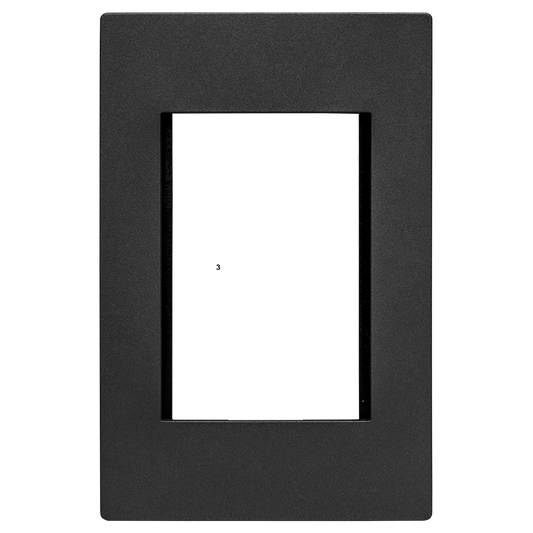 Crabtree Grid 3 Mod 2x4 (75x50mm) Cover + Yoke | 15301/249P