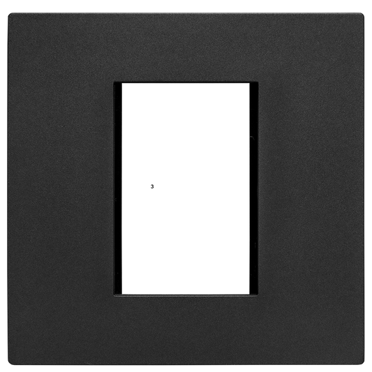 Crabtree Grid 3 Mod 4x4 (75x50mm) Cover + Yoke | 15302/249P