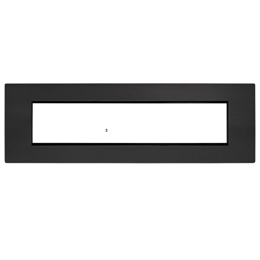 Crabtree Grid 9 Mod (225x50mm) Cover + Yoke | 15304/249P