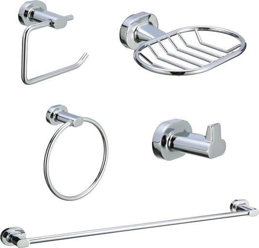 Zenna Chrome 5 Piece Set - 16-ZEN-5PCS-CHR