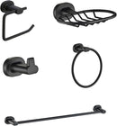Zenna Black 5 Piece Set - 16-ZNB-5PCS-BLK