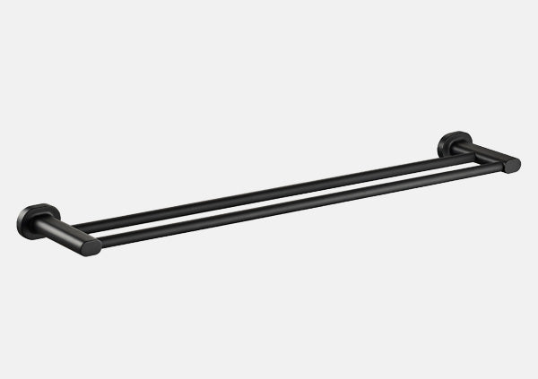 Double Towel Rail - 16-ZNB-DTR0-BLK