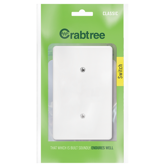 Classic 2x4 Blank Coverplate (Bag) - 18005/101