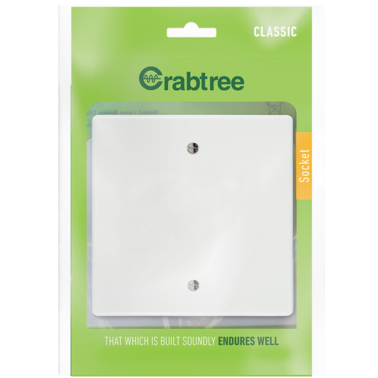 Classic 4x4 Blank Coverplate (Bag) - 18006/101