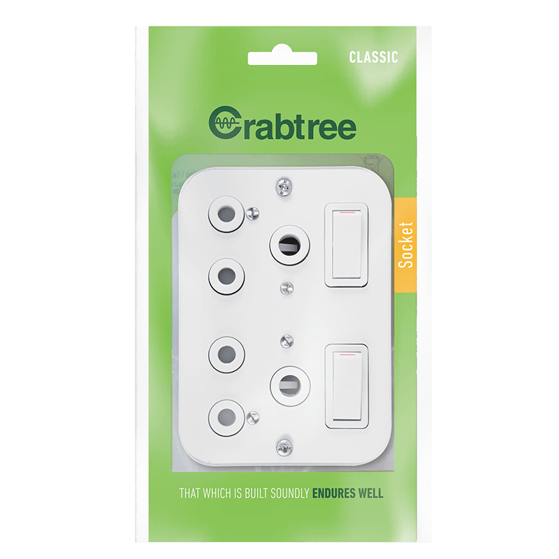 Industrial Double Socket with Surface Box | 18071/101