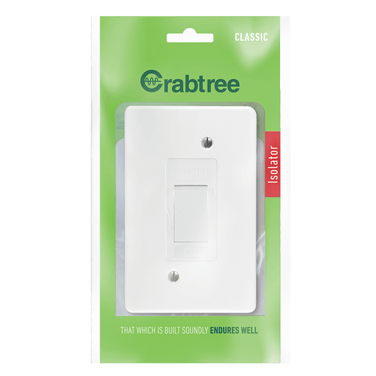 Classic 30A Isolator 2x4 with Coverplate (Bag) - 18110/101