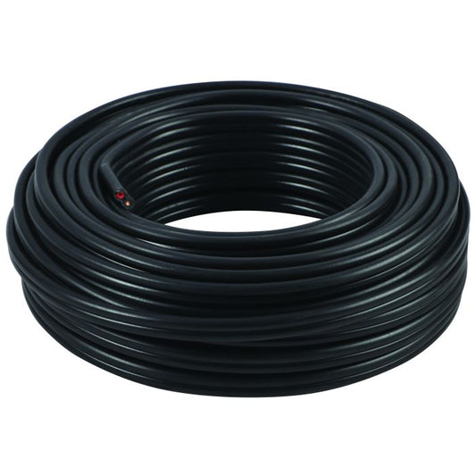 2.5Mm Black Twin & Earth 100M Sabs Approved