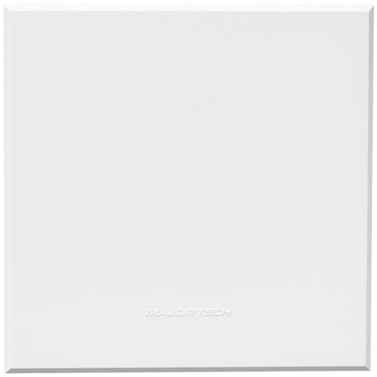 VETi 3 Blank Cover Plate | 100mm x 100mm | Modern Flat-Design | White