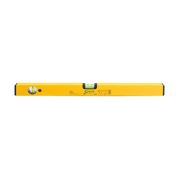 D-Tech 600mm Aluminium Box Spirit Level (2 Vials, 0.5mm/m Accuracy) – DTSL0060B