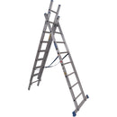 Mundo Aluminium 5-in-1 Combination Ladder EXT-5IN1-8RUNG  – 5.2m