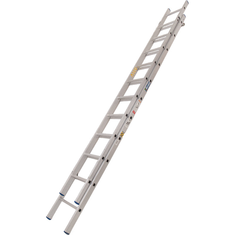 Mundo MEUL 1009 Aluminium Extension Ladder – 4.8m to 9.0m